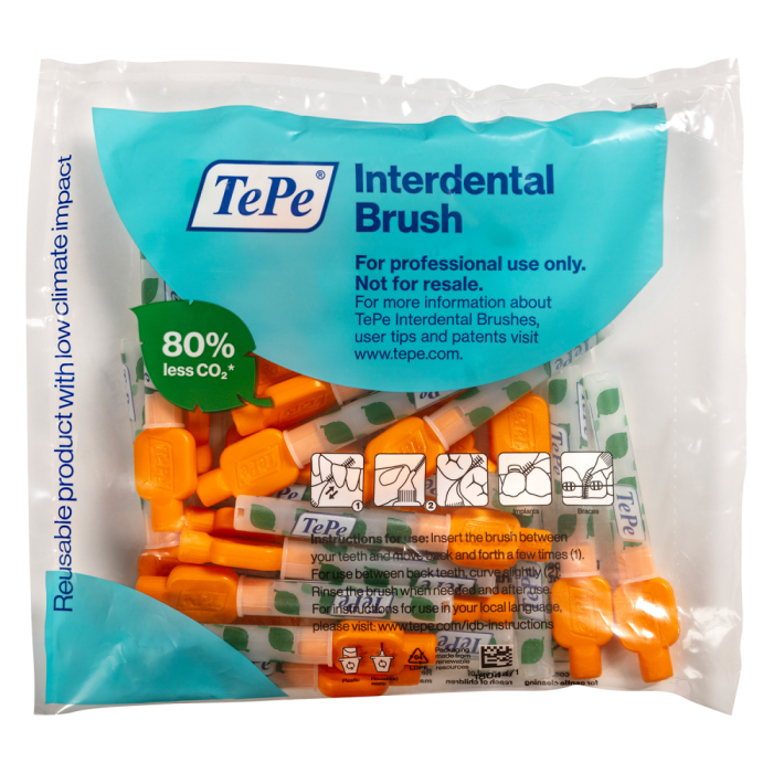 periute interdentare orange